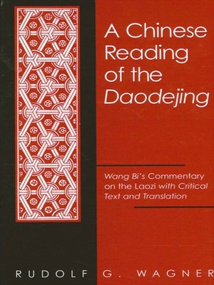 cover image of A Chinese Reading of the Daodejing